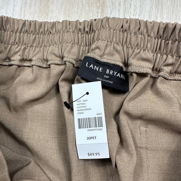 NWT Lane Bryant The Perfect Drape Straight Ankle Petite Mid Rise Pants 20 PETITE - Picture 7 of 16